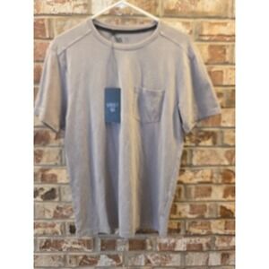 VRST‎ Mens Small Gray Pocket T Shirt Casual Basic Tee Crew Neck